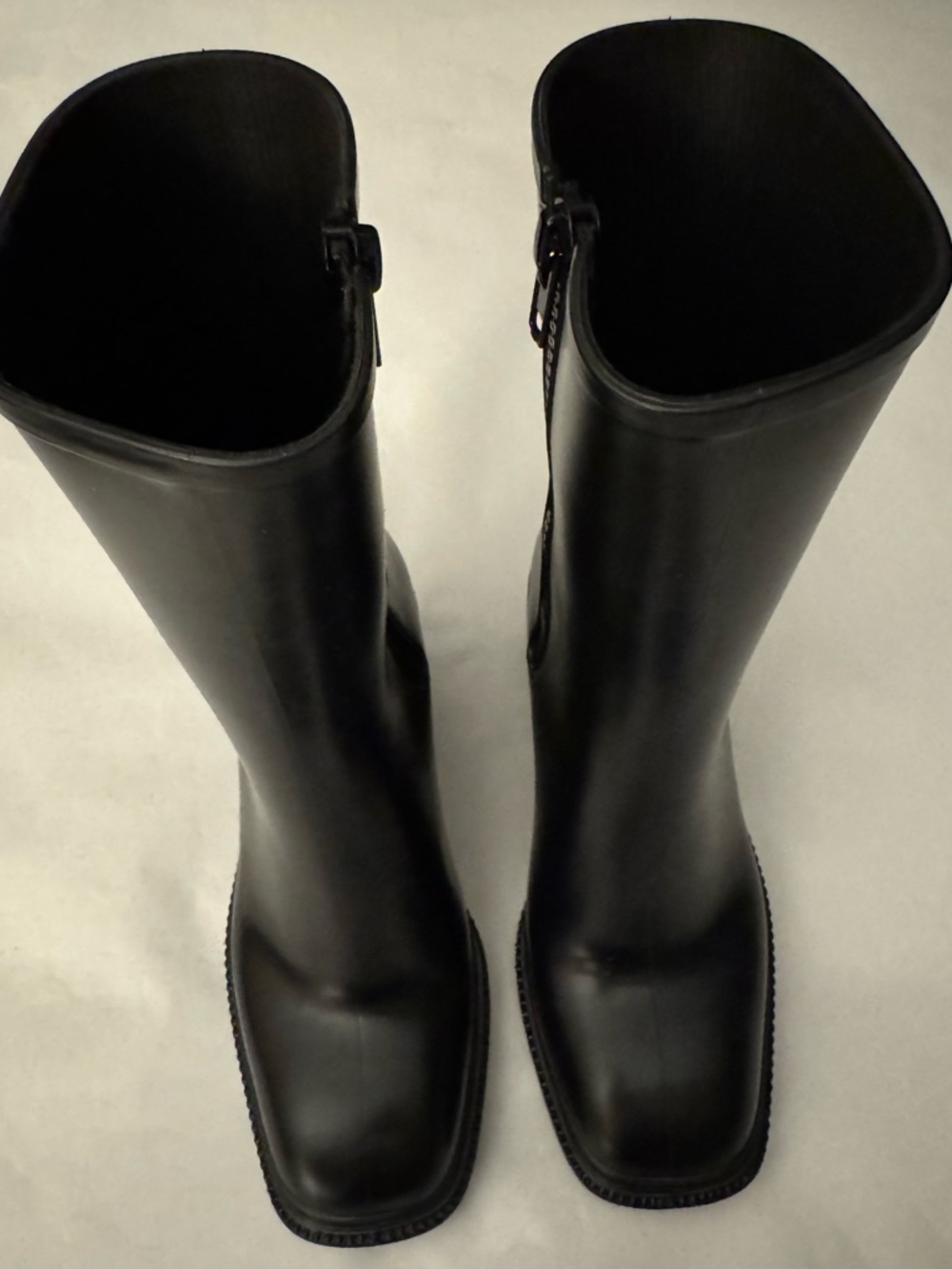 INC Womens Everett Zipper Outdoor Rain Boots
